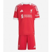 Liverpool Alexander Isak #9 Hjemmedraktsett Barn 2025-26 Kortermet (+ Korte bukser)